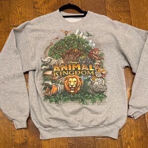 Disney Gray Animal Kingdom Sweatshirt